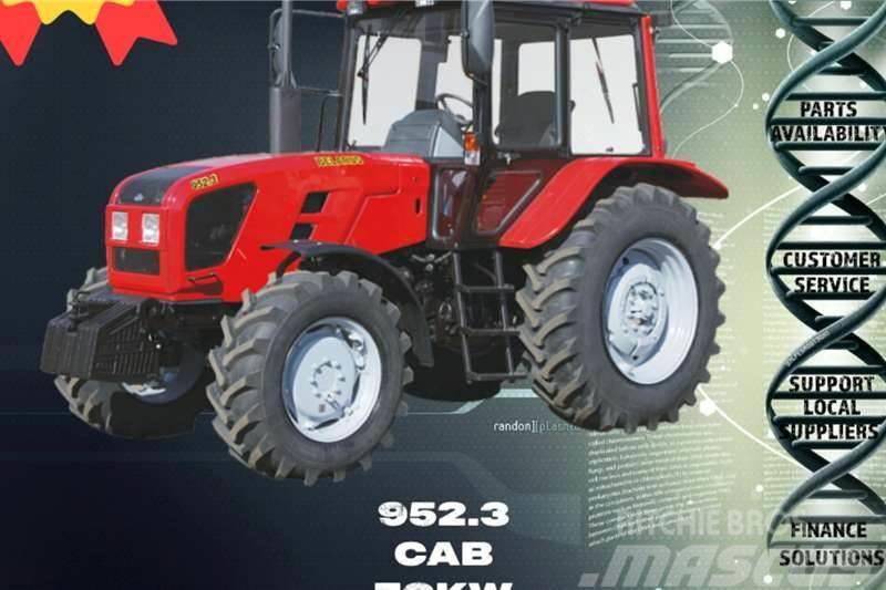 Belarus 952.3 4wd cab tractors (70kw) Traktorok