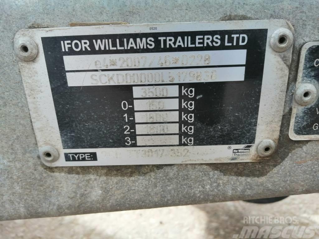 Ifor Williams TT3017185 Tipper Trailer Billenő Mezőgazdasági pótkocsik