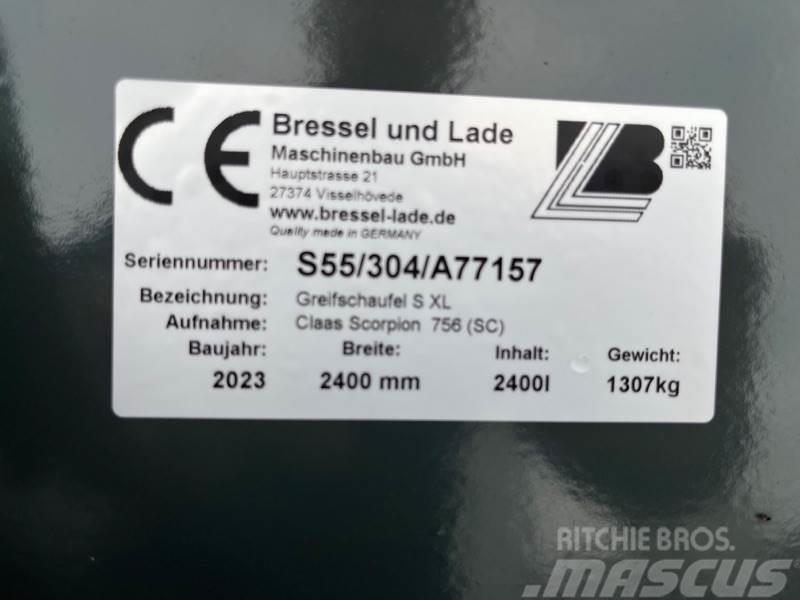 Bressel UND LADE S55 Greifschaufel S XL, 2.400 mm Egyéb mezőgazdasági gépek