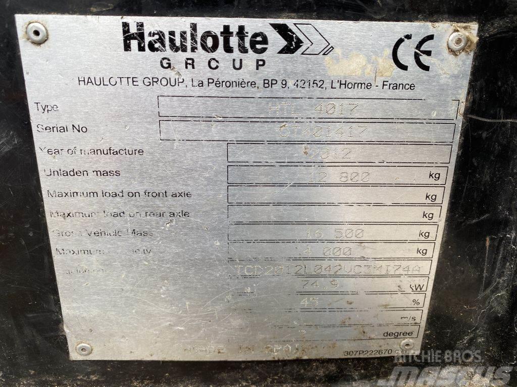 Haulotte HTL 4017 - 4X4X4 - 5.617 HOURS - 17 METER - 4.000 Teleszkópos rakodók