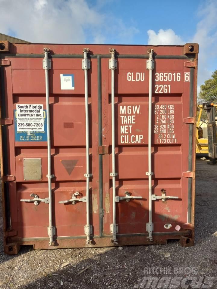 CIMC 20 foot Used Water Tight Shipping Container Konténer keret / Konténeremelő pótkocsik
