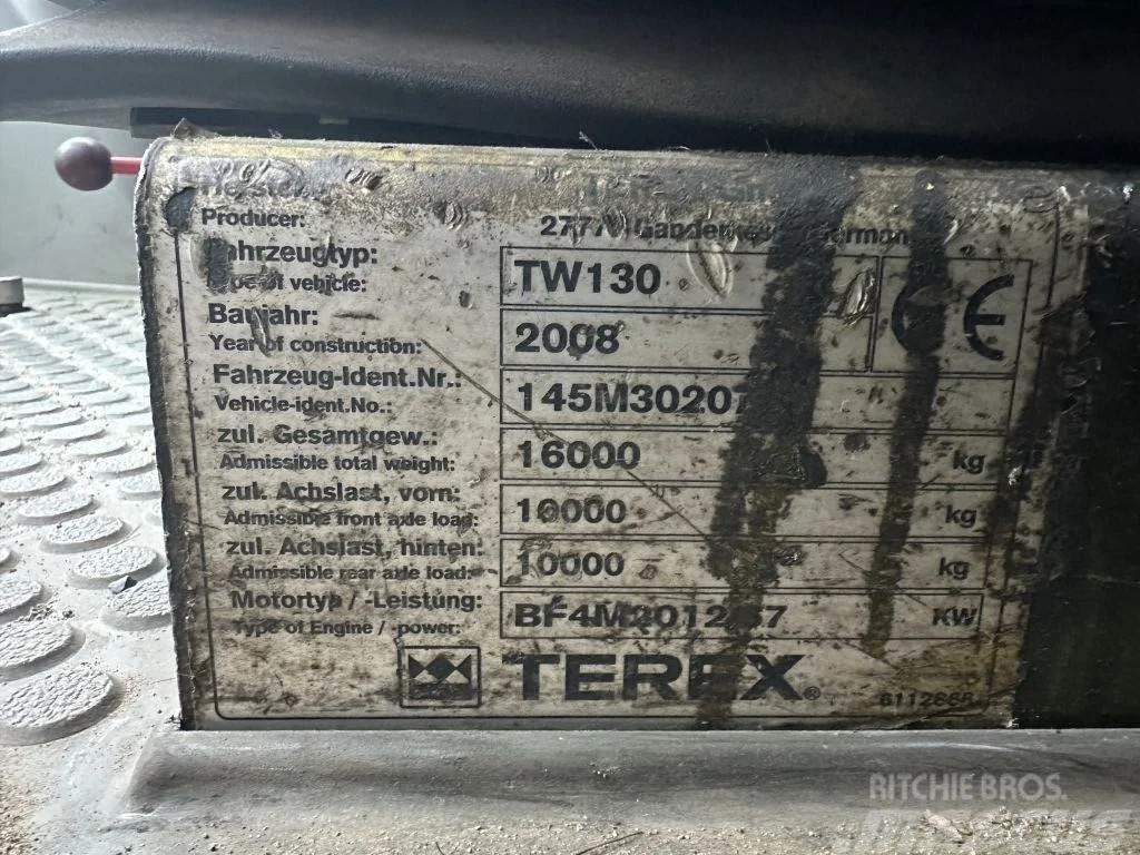 Terex Tw130 Gumikerekes kotrók
