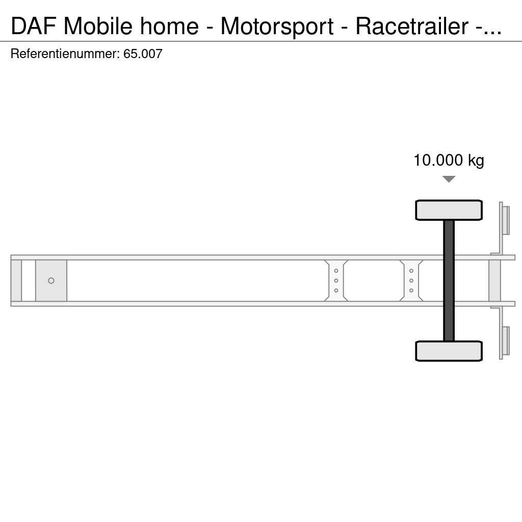 DAF Mobile home - Motorsport - Racetrailer - 65.007 Egyéb - félpótkocsik
