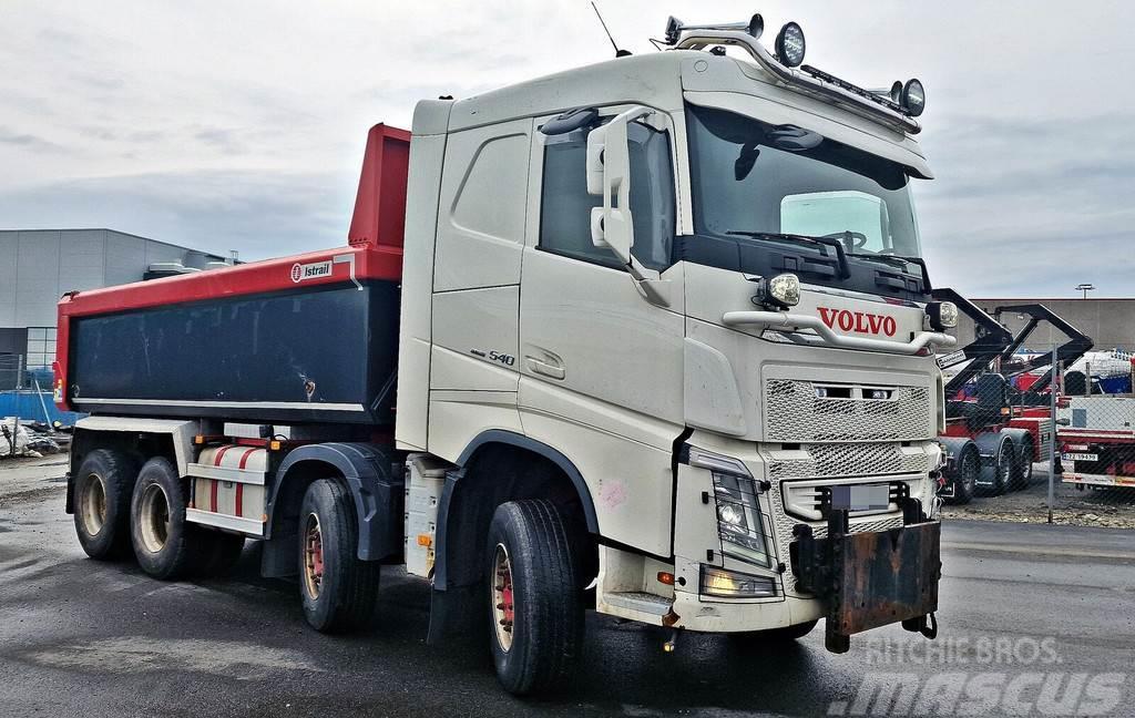 Volvo FH540 *8x4 *HUB REDUCTION *RETARDER *VIDEO Billenő teherautók