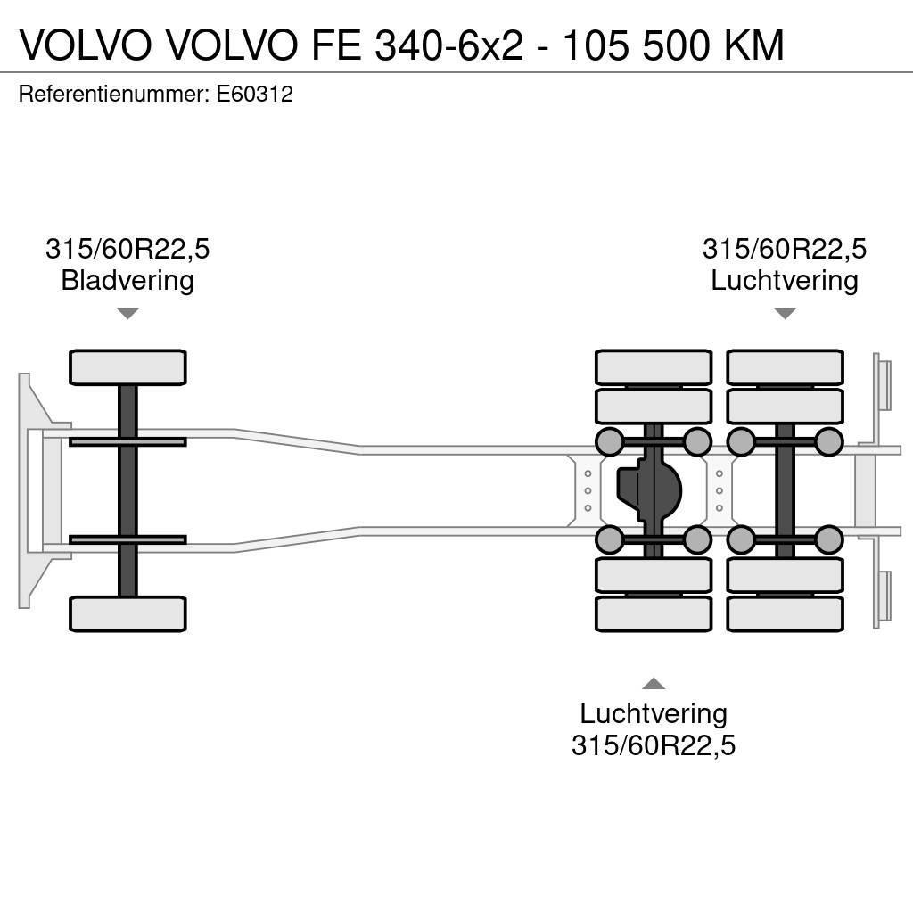 Volvo FE 340-6x2 - 105 500 KM Műszaki mentők