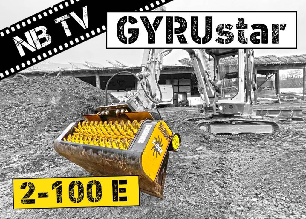 Gyru-Star 2-100E | Schaufelseparator für Minibagger Rotátoros törőkanalak