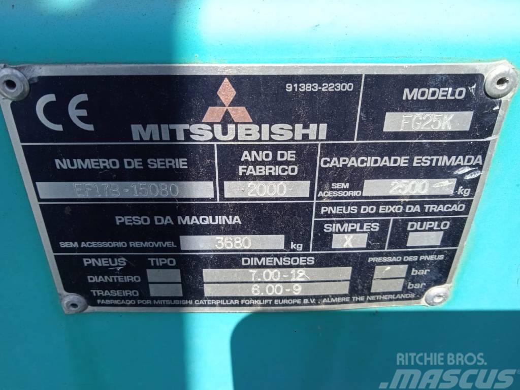 Mitsubishi FG25K Gázüzemű targoncák