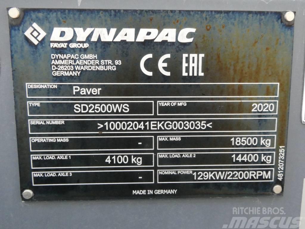 Dynapac SD 2500 WS Aszfalt terítõ gépek