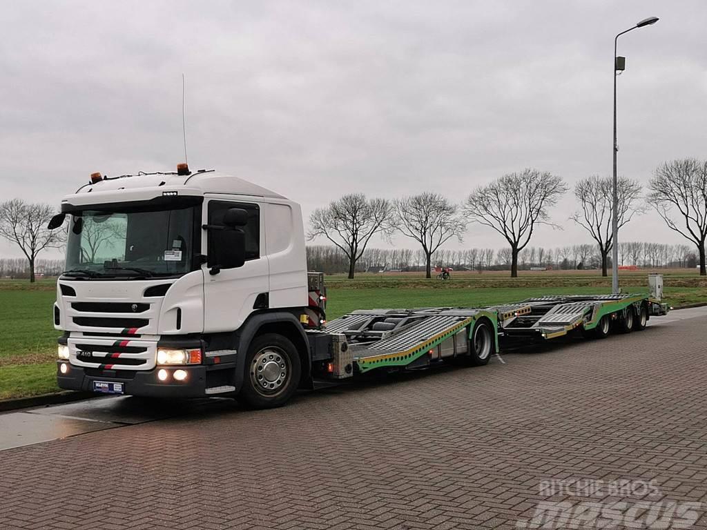 Scania P410 truck transporter Járműszállítók
