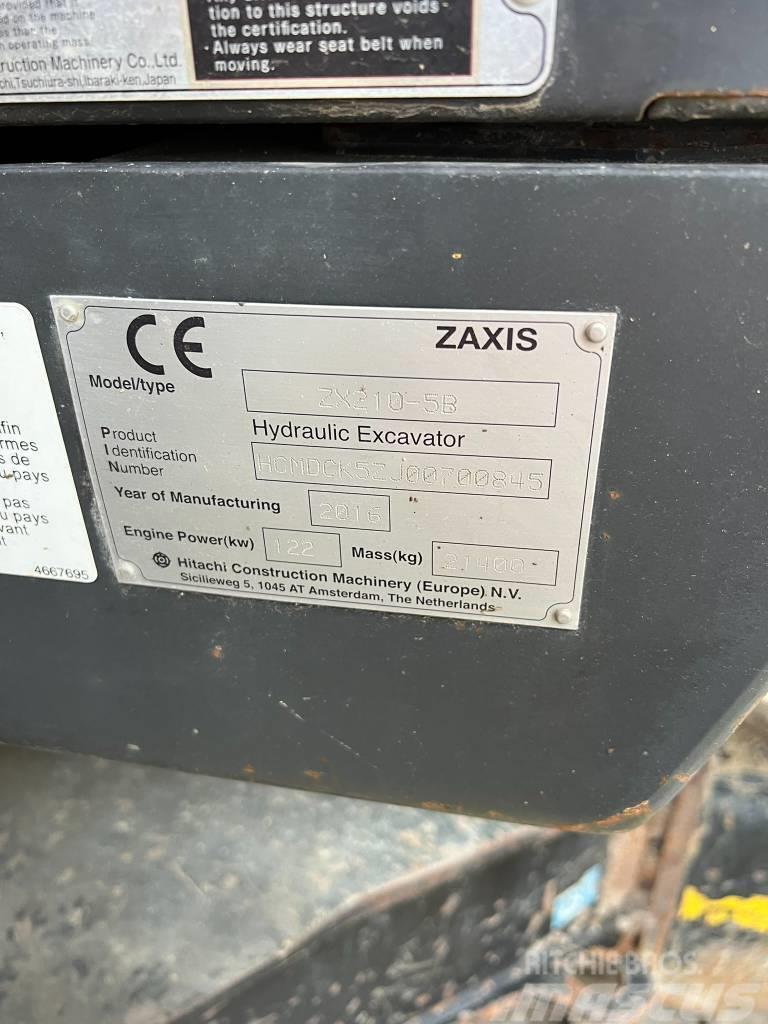 Hitachi ZX210LC Lánctalpas kotrók