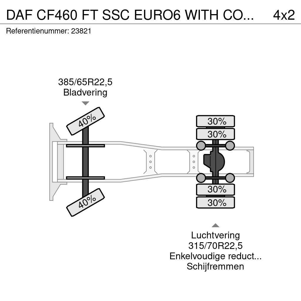 DAF CF460 FT SSC EURO6 WITH COMPRESSOR Nyergesvontatók