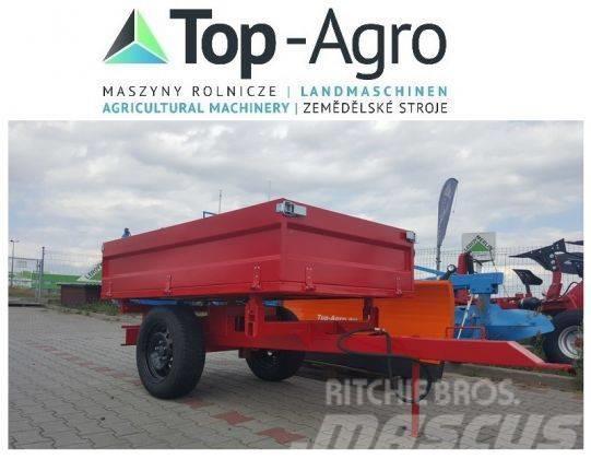 Top-Agro 3 sides tipping trailer, 1 axle, perfect price! Billenő Mezőgazdasági pótkocsik