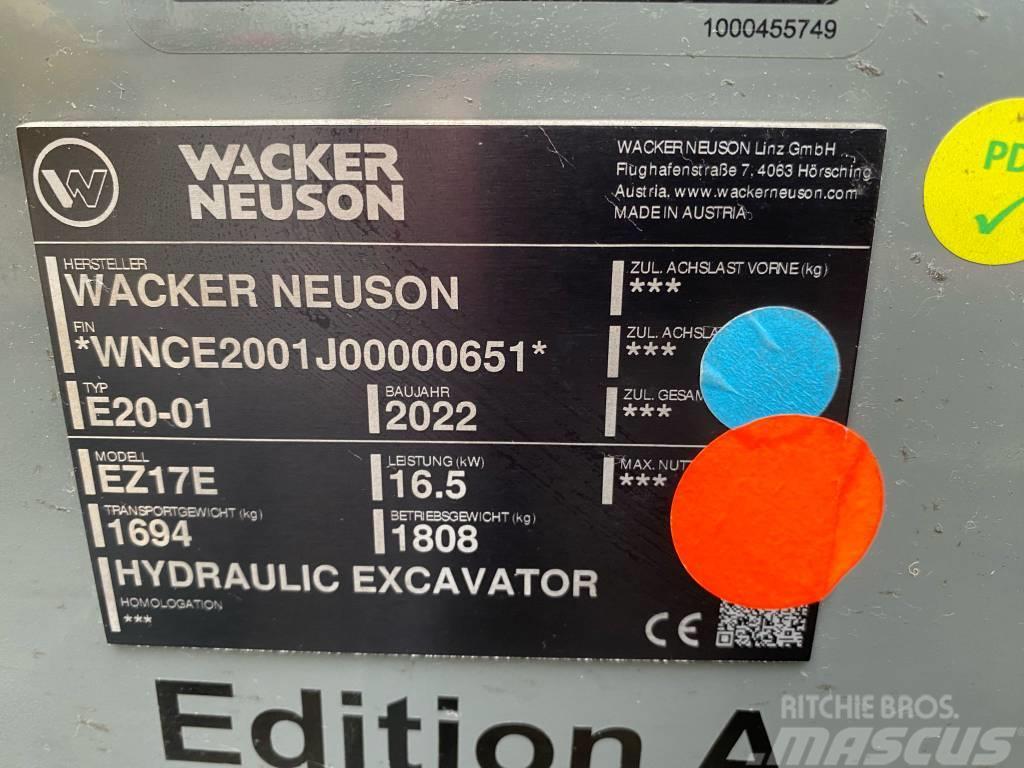 Wacker Neuson EZ17e Lánctalpas kotrók