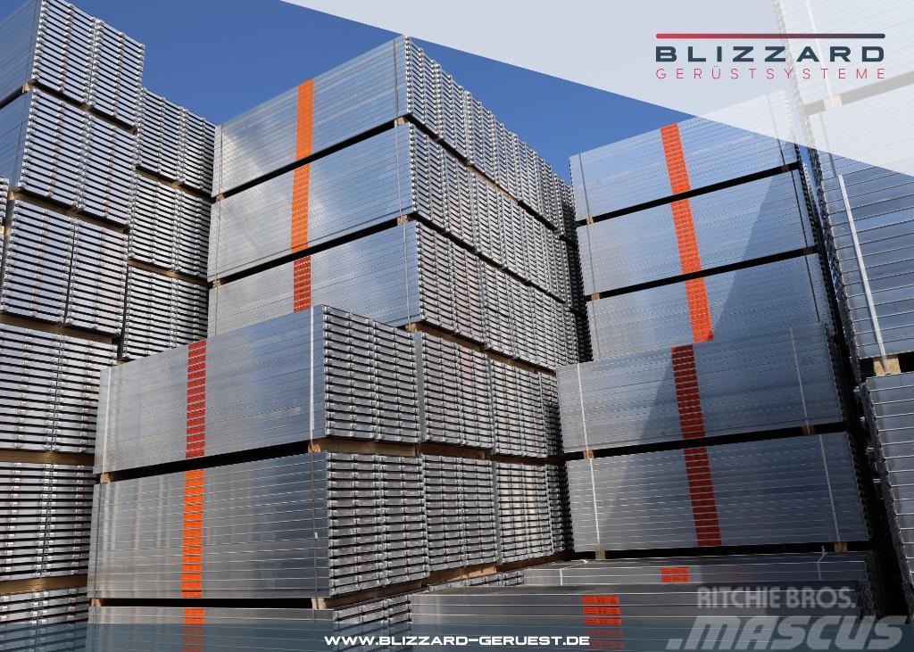 Blizzard Gerüstsysteme 108,96 m² Alu Gerüst mit Robustboden Állvány felszerelések