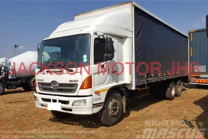 Hino 1626, 6x2 TAG AXLE WITH TAUTLINER BODY Egyéb