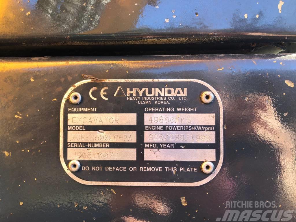 Hyundai R500LC-7A Lánctalpas kotrók