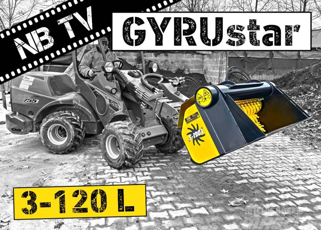 Gyru-Star 3-120L | Schaufelseparator Radlader Rotátoros törőkanalak