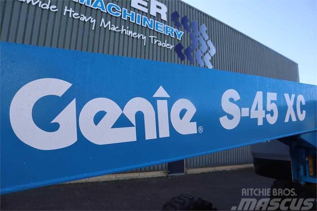 Genie S45XC Valid Inspection, *Guarantee! Diesel, 4x4 Dr Teleszkópos emelők