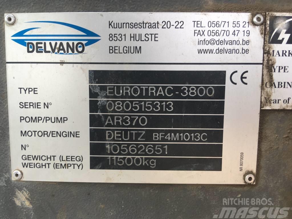 Delvano Eurotrack 3800 Önjáró trágyaszórók