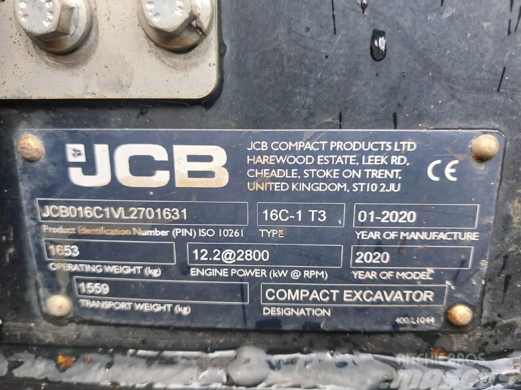 JCB 16 C Mini kotrók < 7t