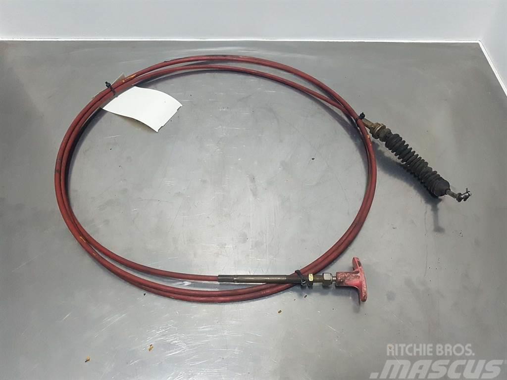 Liebherr L541-Morse 231388-Stop cable/Abstellzug Alváz és felfüggesztés