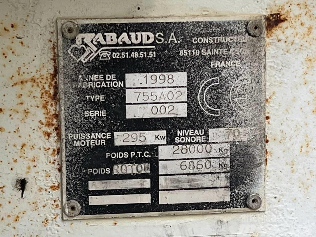 Rabaud Rotograde 755-A01 - CAT 3306 Engine / CE Földnyesők (szkréperek)