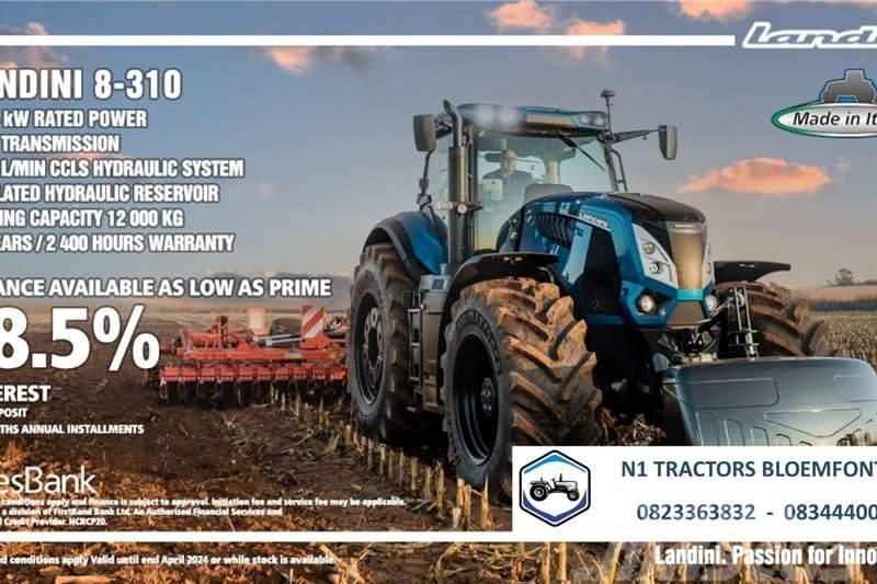 Landini PROMO - Landini 8-310 (215kW) Traktorok