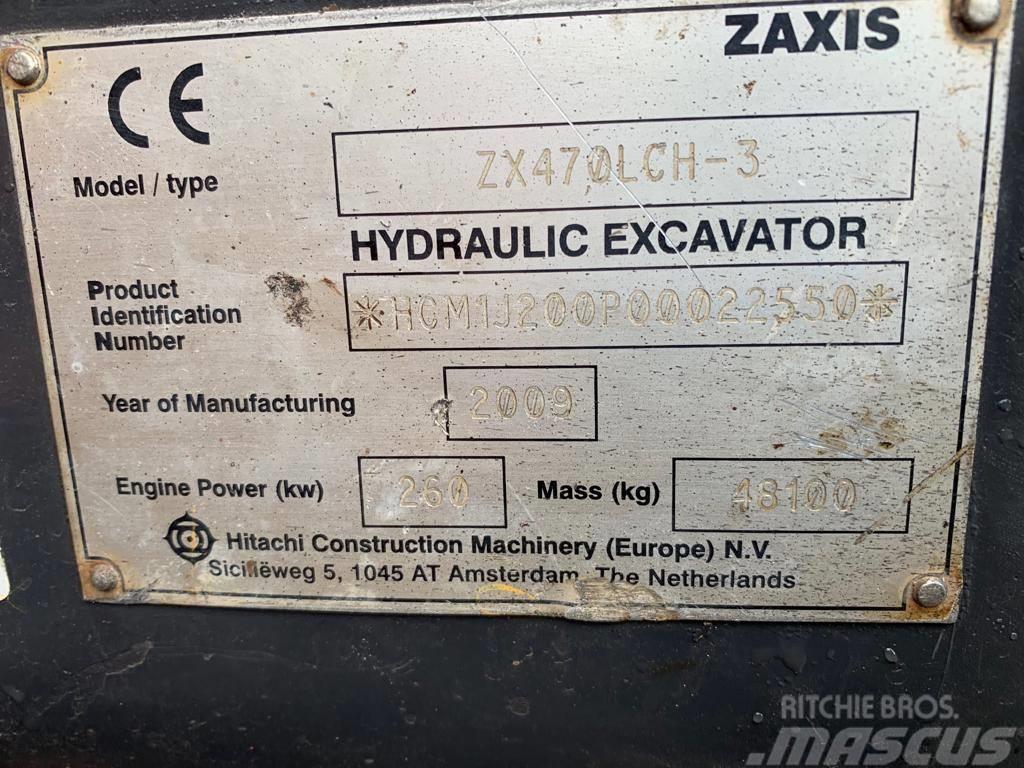  zaxis ZX470LCH-3 Lánctalpas kotrók
