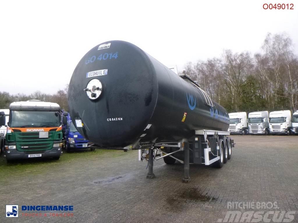 Magyar Bitumen tank inox 31.8 m3 / 1 comp / ADR 22/10/202 Tartályos félpótkocsik