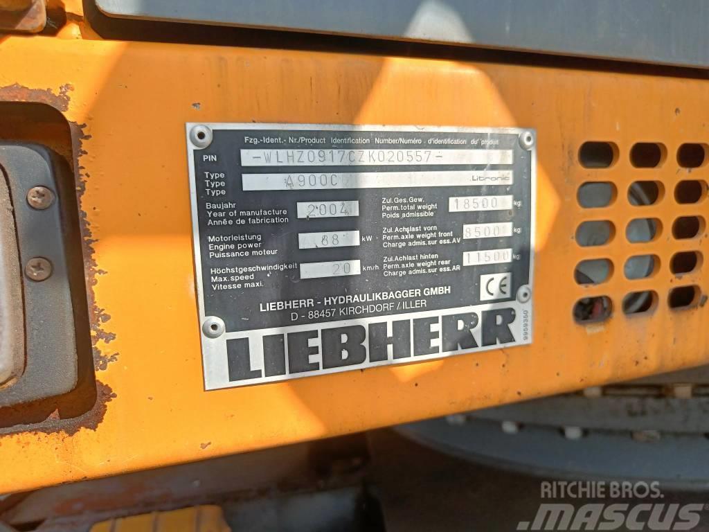 Liebherr A 900 C Litronic Gumikerekes kotrók