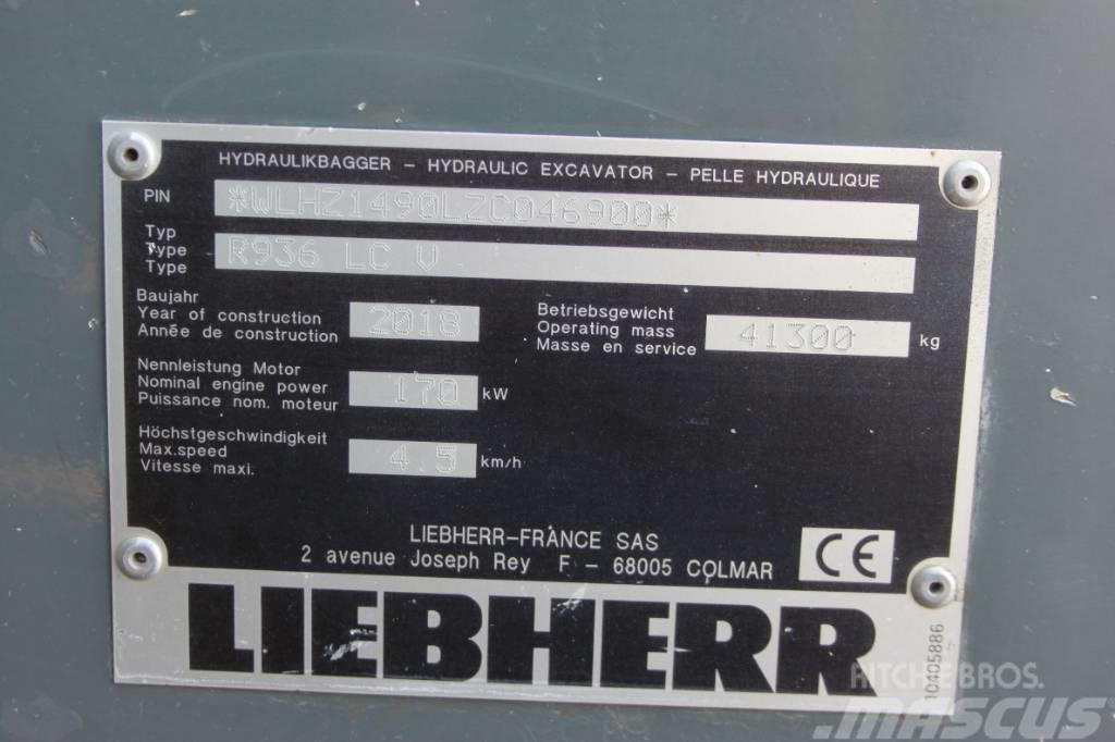 Liebherr R 936 LC Lánctalpas kotrók