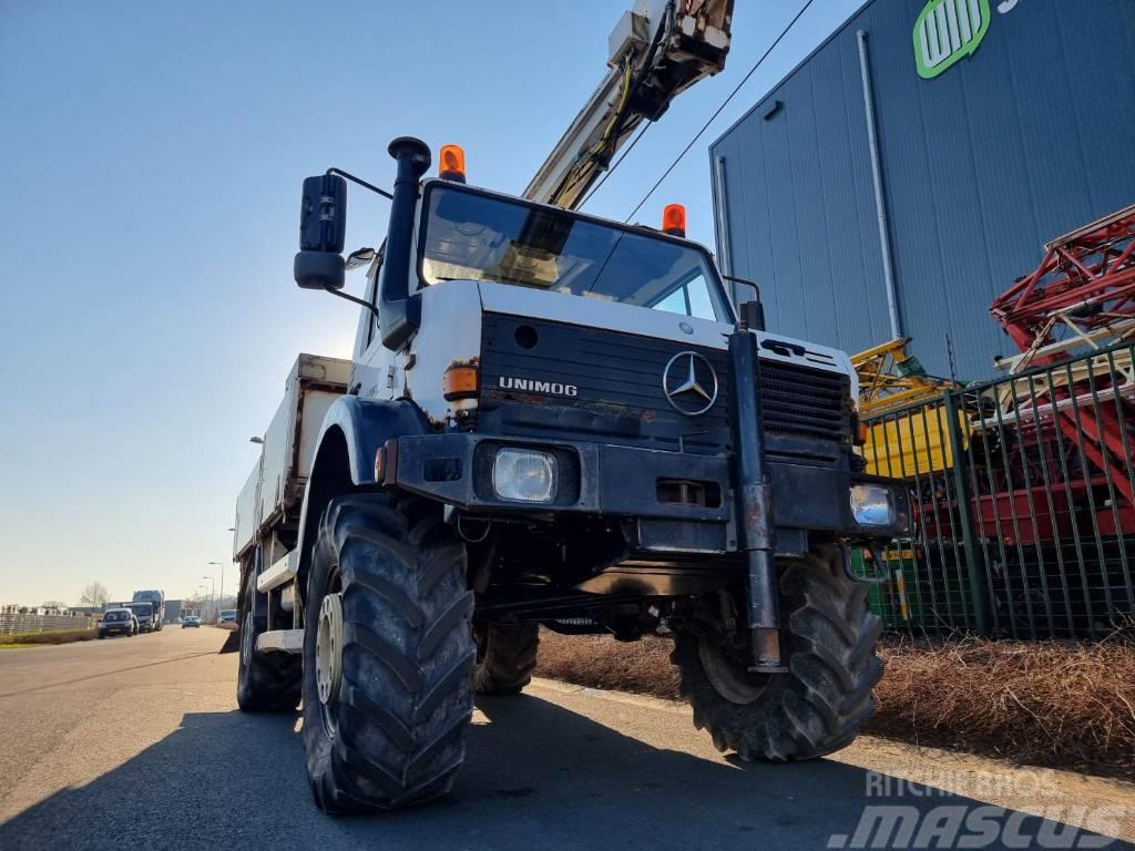 Mercedes-Benz Unimog 2150L - 2150 L - Vertical Drill Kútfúrók