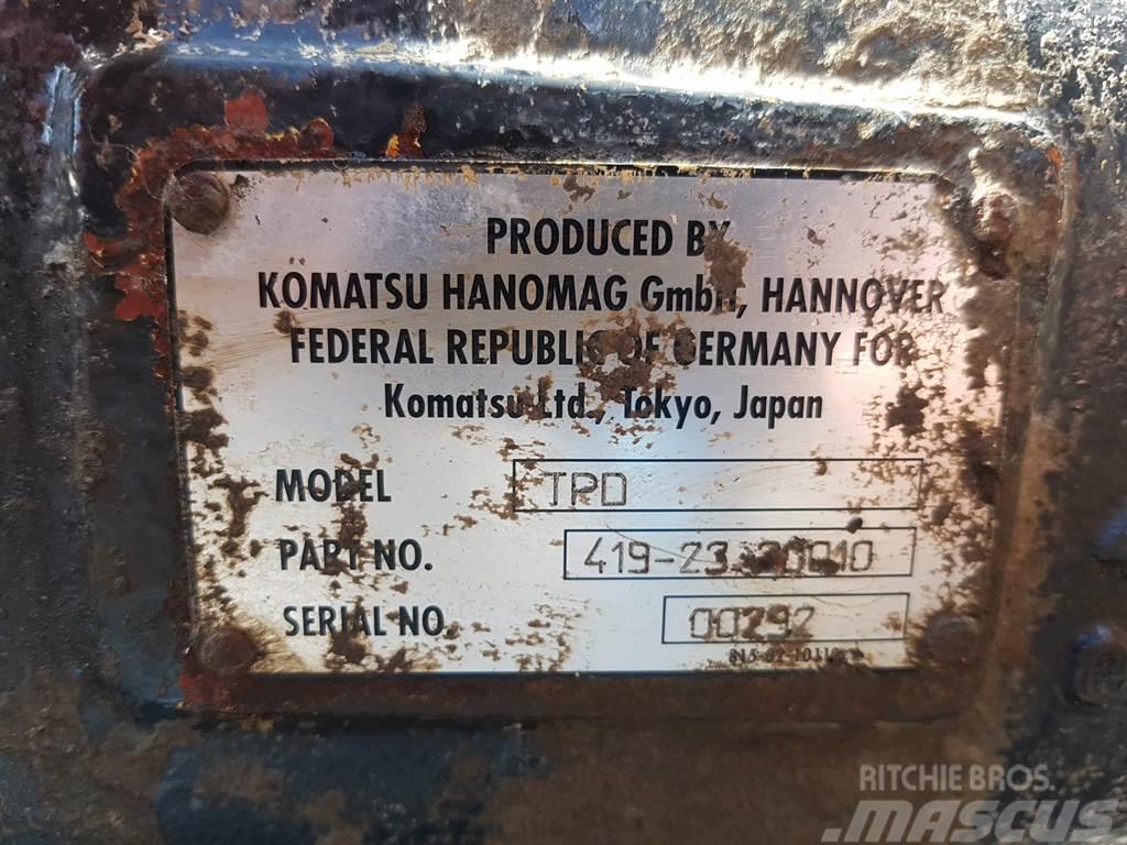 Komatsu TPD - WA320 - 5H Axle/Achse/As Tengelyek