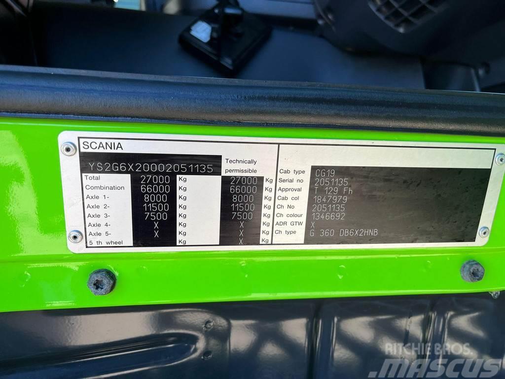 Scania G 360 6x2 SUPRA 950 / BOX L=9569 mm Hűtős