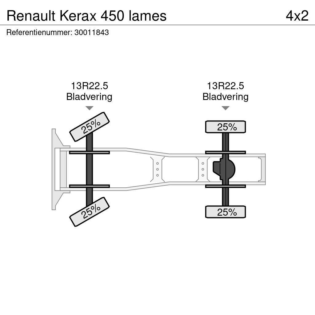 Renault Kerax 450 lames Nyergesvontatók