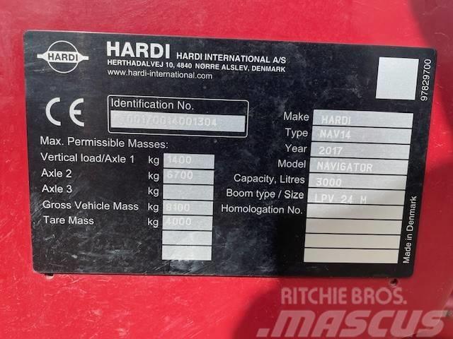 Hardi Navigator 3000 Vontatott trágyaszórók