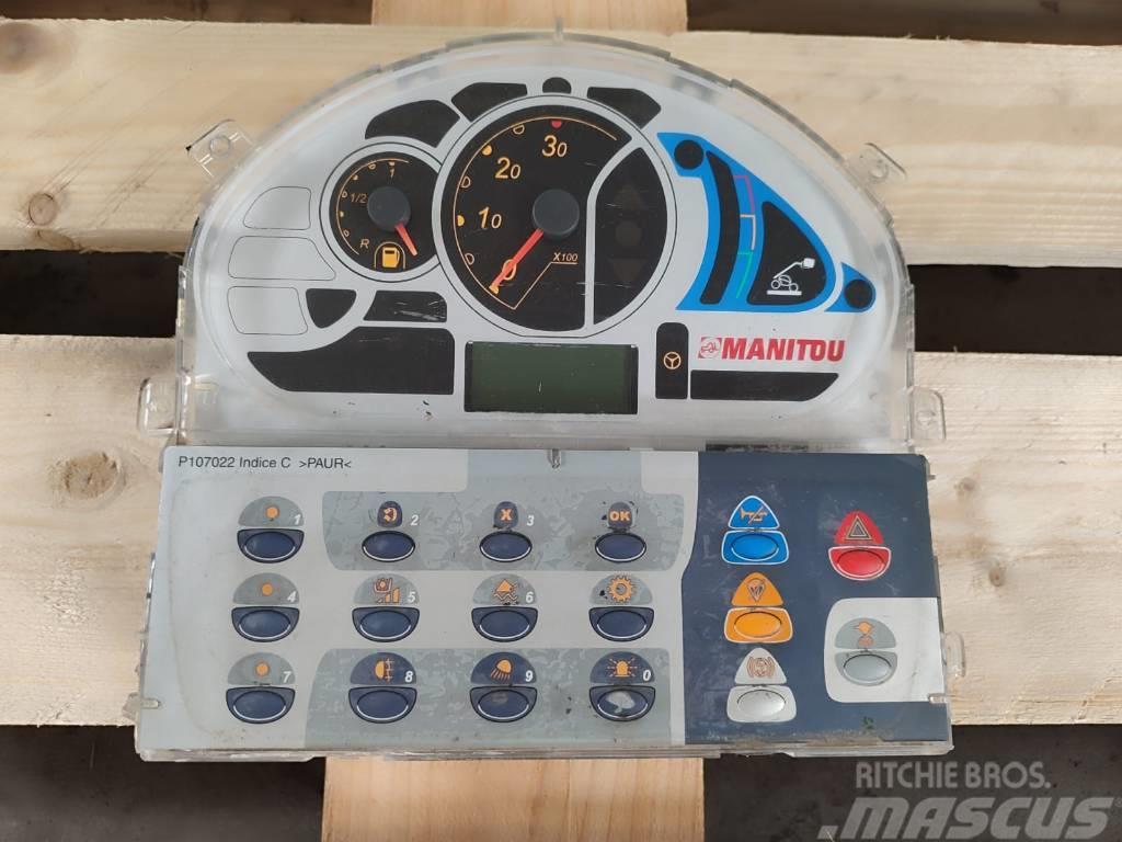 Manitou MT 1440 Cockpit indicator clock set P107022 Vezetőfülke és belső tartozékok