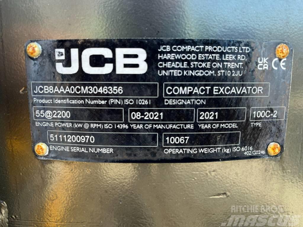 JCB 100 C Közepes (midi) kotrók 7 t - 12 t