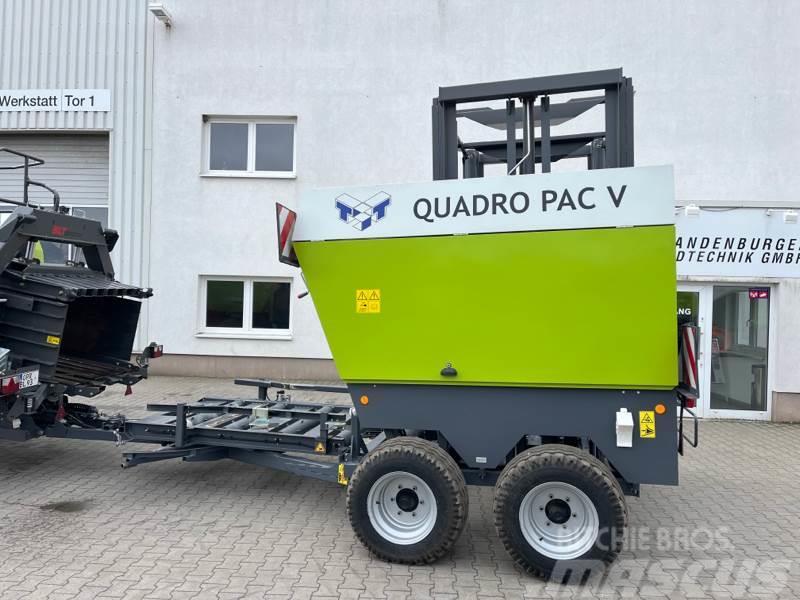 TST Quadropack V Ballenstapelwagen Szőlő bogyozó/zúzó