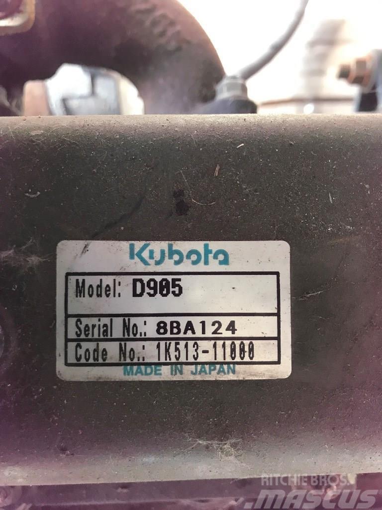 Kubota D905 Dízel áramfejlesztők