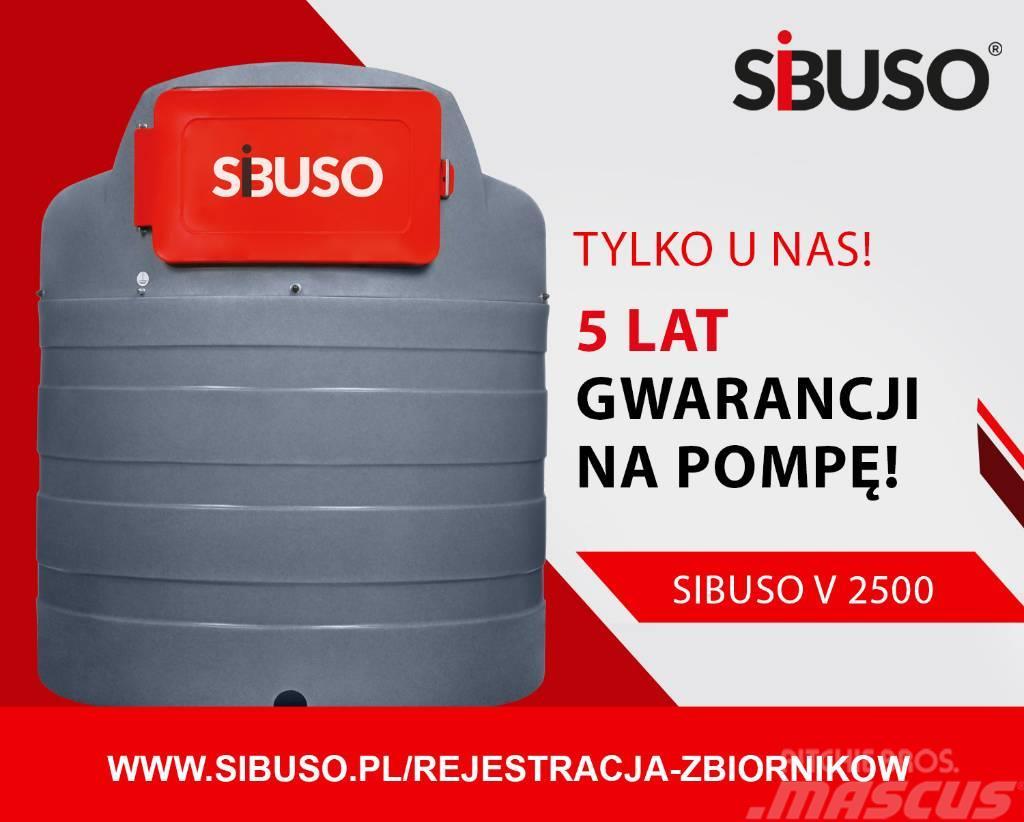 Sibuso 2500L zbiornik dwupłaszczowy Diesel Mezőgazdasági tartályok