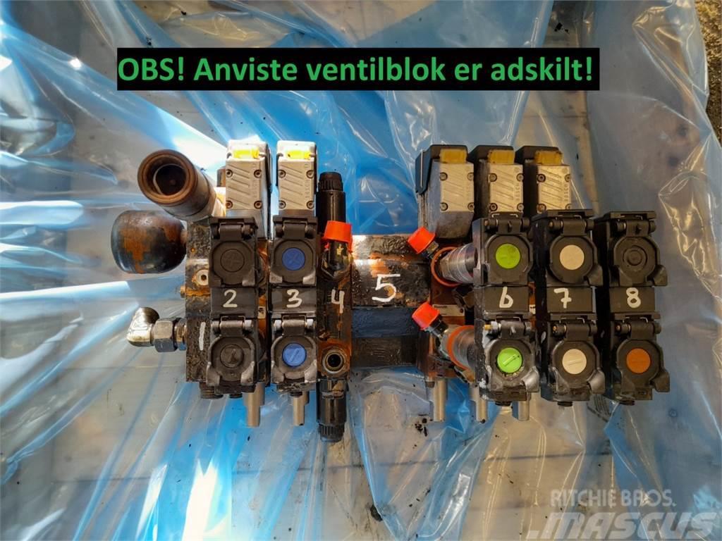 Case IH CVX1190 Remote control valve Hidraulika
