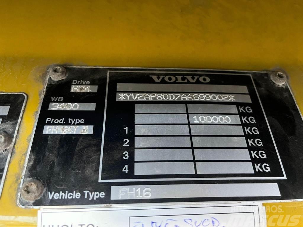 Volvo FH 16 600 6x4 GCW 100 TON / ADR / HYDRAULICS / BIG Nyergesvontatók