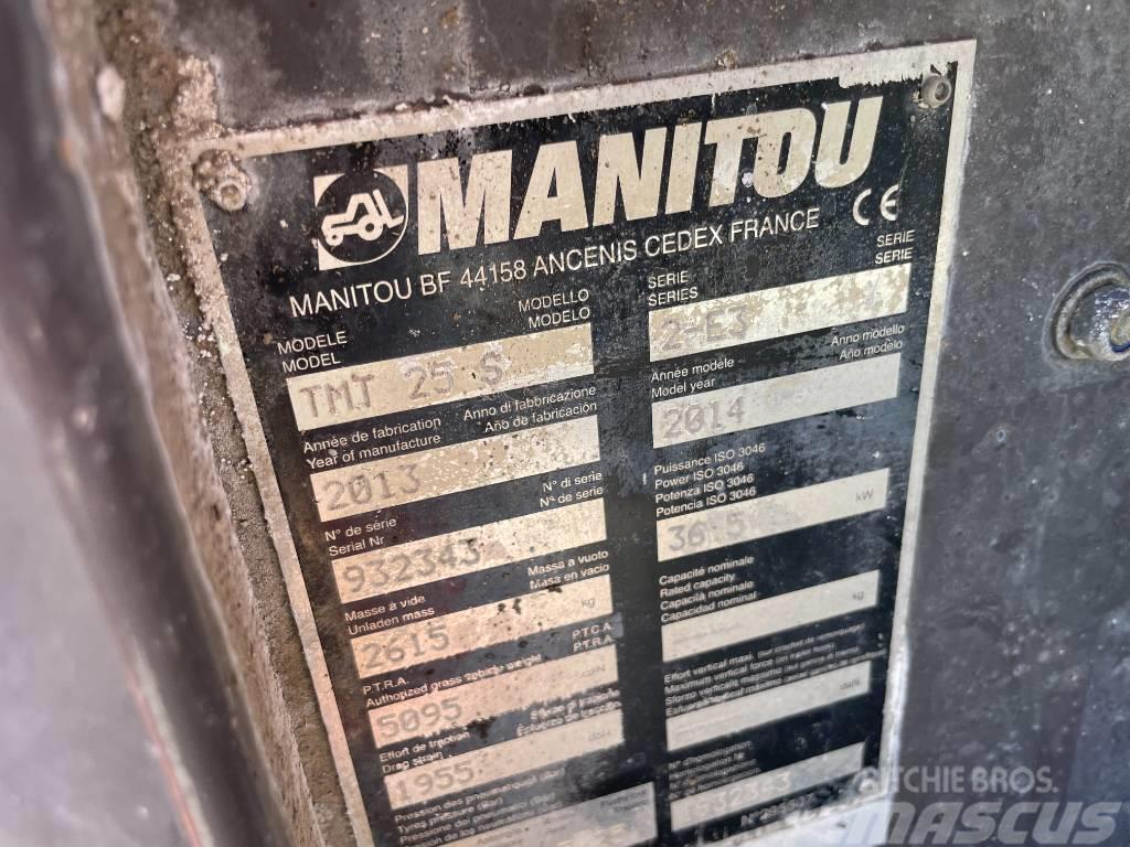 Manitou TMT 25S 1750 timer TMT25S Teherautóra szerelt targonca