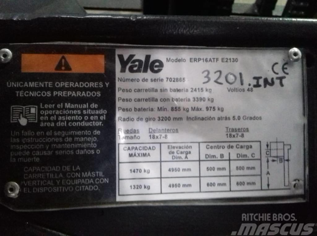 Yale ERP 16ATF Elektromos targoncák