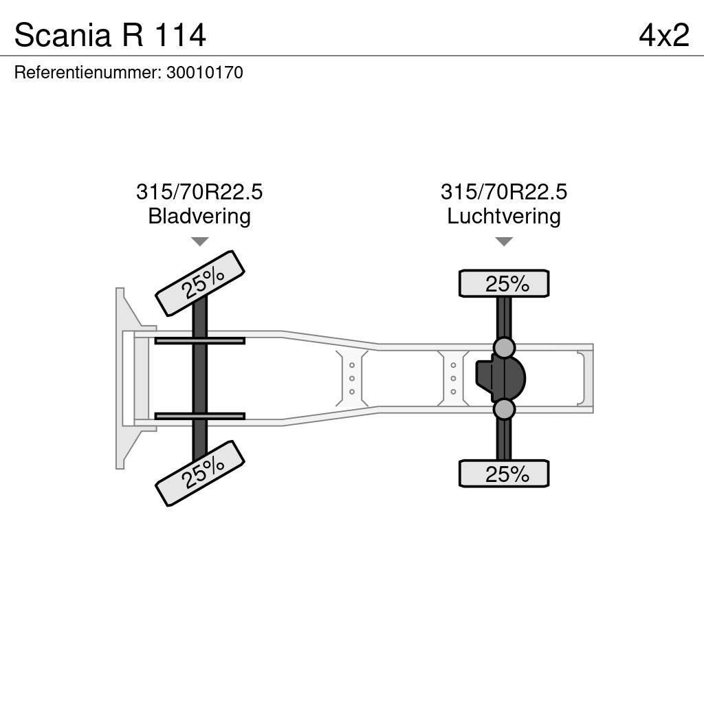 Scania R 114 Nyergesvontatók