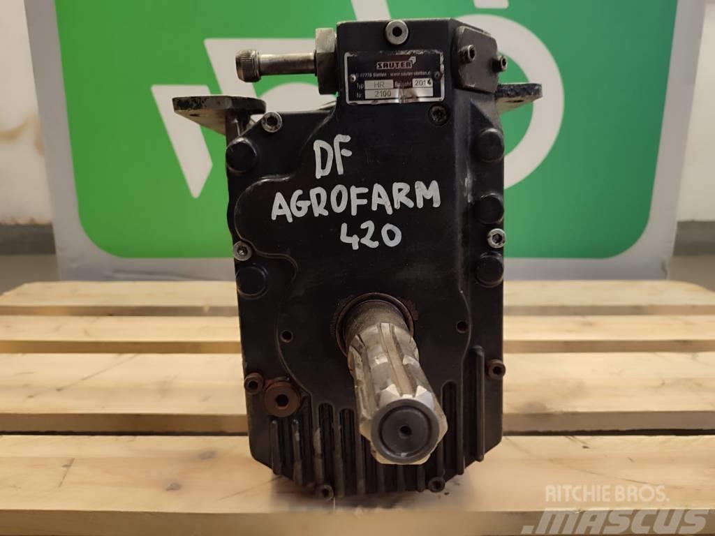 Deutz-Fahr Sauter PTO gearbox,  AGROFARM 420 shaft Váltók