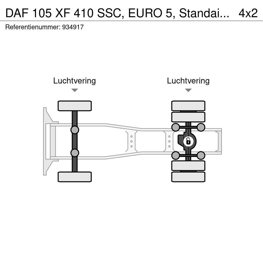 DAF 105 XF 410 SSC, EURO 5, Standairco Nyergesvontatók