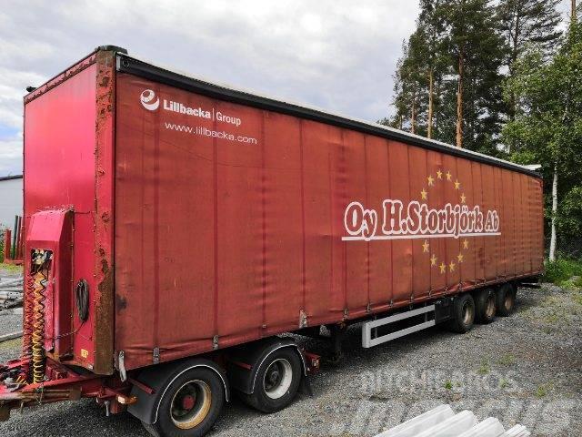  PWT Powerco trailers Puoliperävaunu Elhúzható ponyvás félpótkocsik