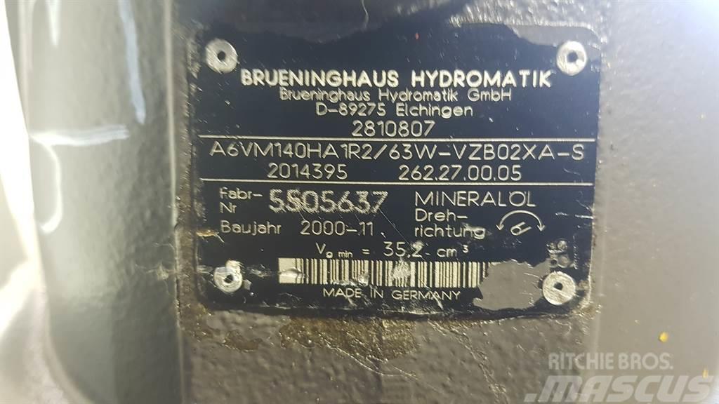 Brueninghaus Hydromatik A6VM140HA1R2/63W -Volvo L40B-Drive motor/Fahrmotor Hidraulika